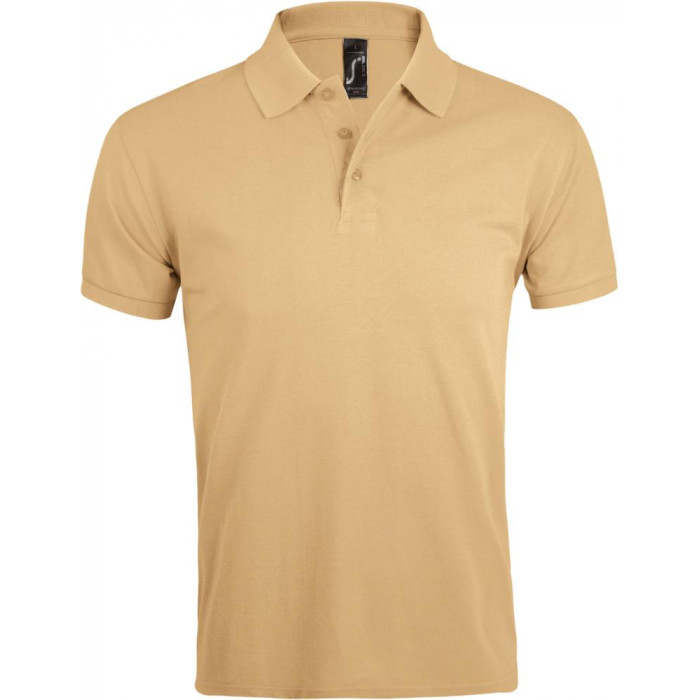 Рубашка поло мужская Prime Men 200 бежевая, размер 4XL