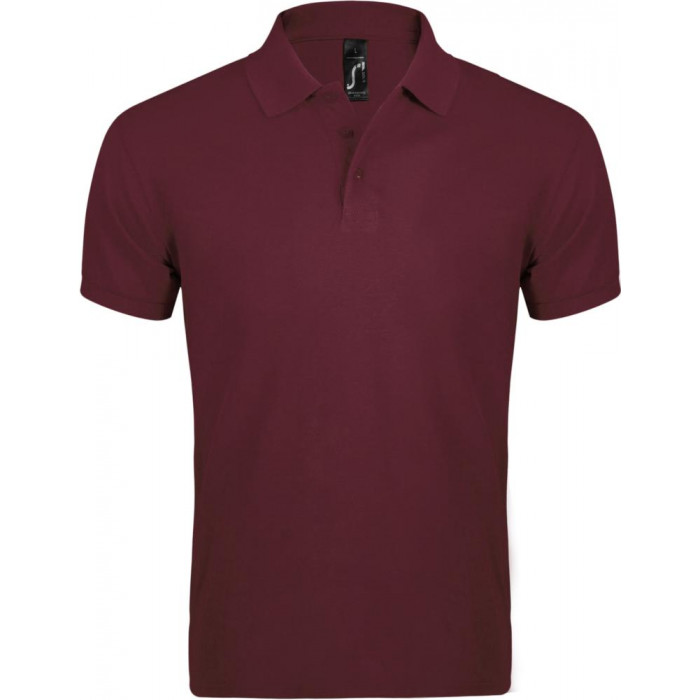 Рубашка поло мужская Prime Men 200 бордовая, размер 5XL