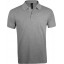 Рубашка поло мужская Prime Men 200 серый меланж