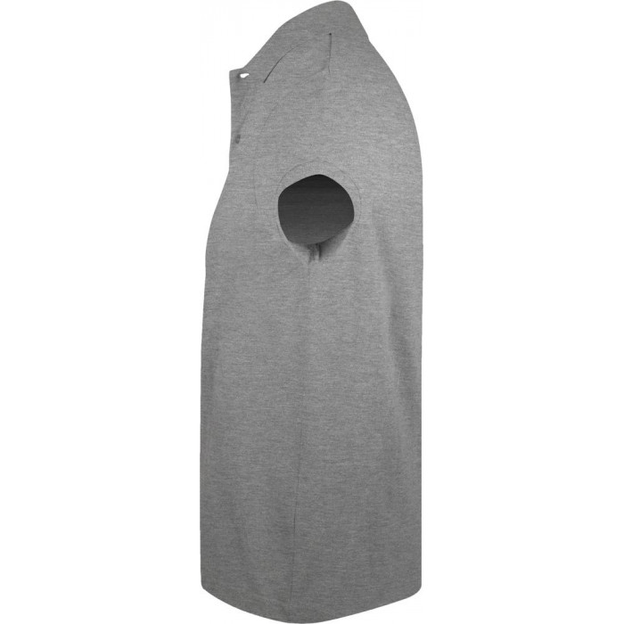 Рубашка поло мужская Prime Men 200 серый меланж, размер 5XL