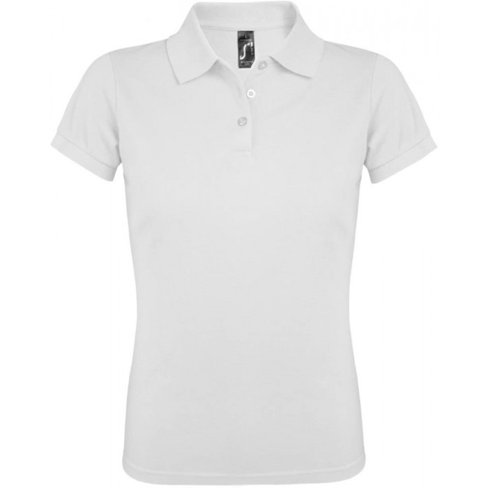 Рубашка поло женская Prime Women 200 белая, размер XXL