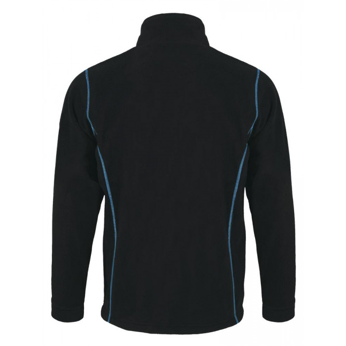 Куртка мужская Nova Men 200, черная с ярко-голубым, размер M