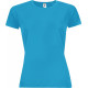 Футболка женская Sporty Women 140 бирюзовая, размер XL Футболка женская Sporty Women 140 бирюзовая, размер XL