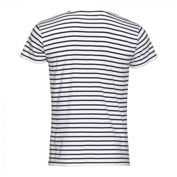 Футболка Miles Men белая с темно-синим, размер XXL