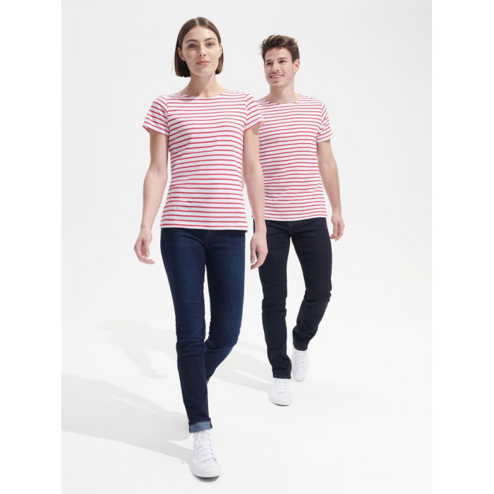 Футболка Miles Men белая с темно-синим, размер XXL