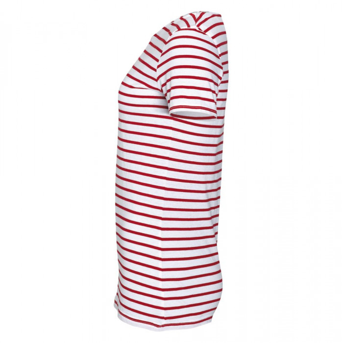 Футболка Miles Women белая с красным, размер XXL