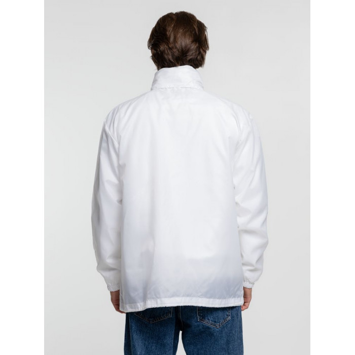 Ветровка унисекс Shift белая, размер XXL