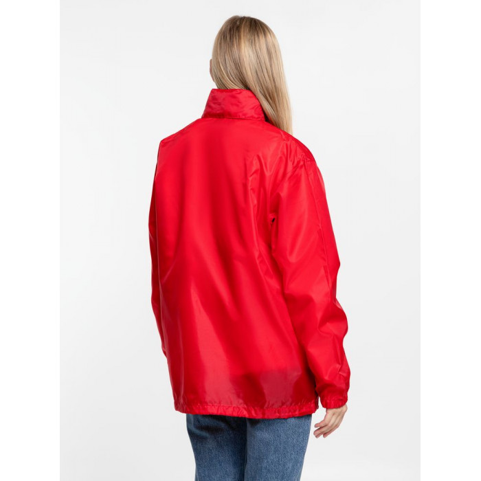 Ветровка унисекс Shift красная, размер 3XL