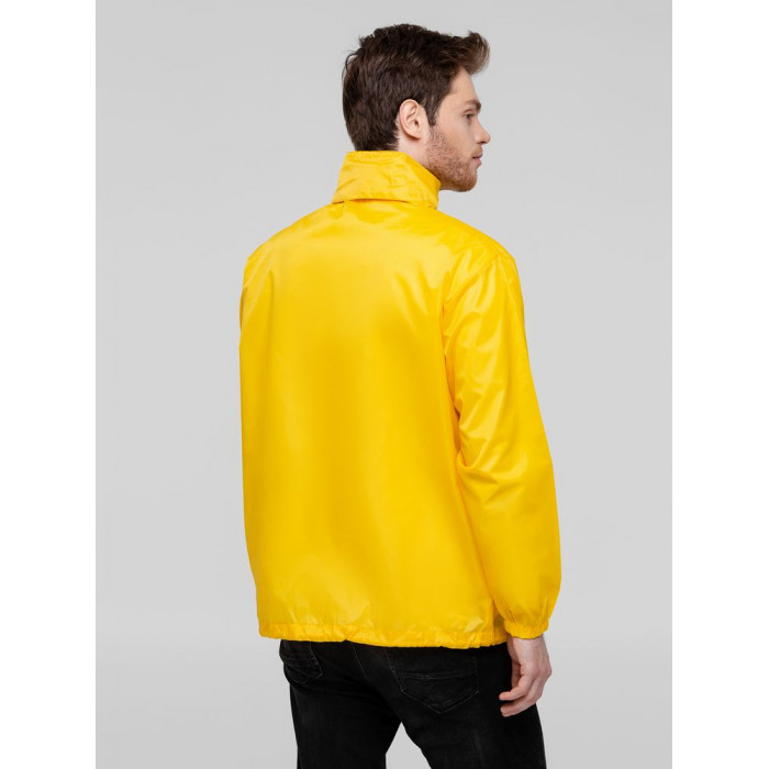 Ветровка унисекс Shift желтая, размер 3XL