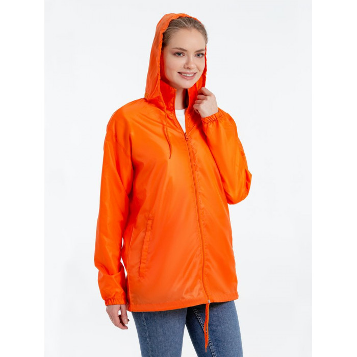 Ветровка унисекс Shift оранжевая, размер XXL