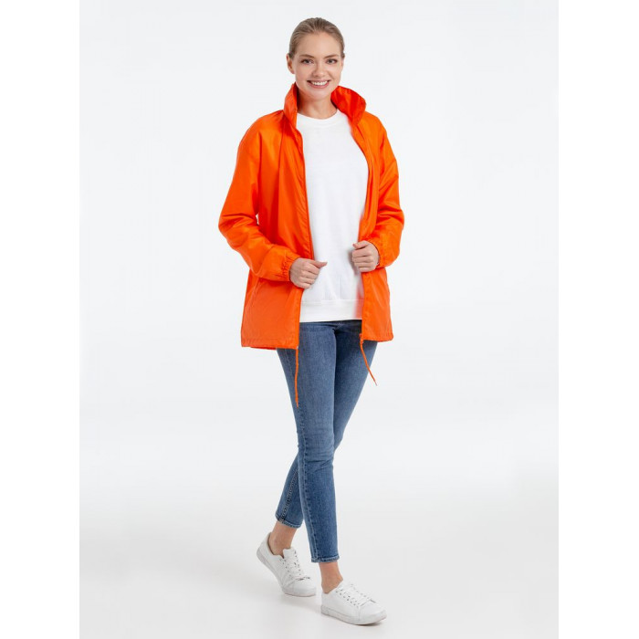Ветровка унисекс Shift оранжевая, размер XXL
