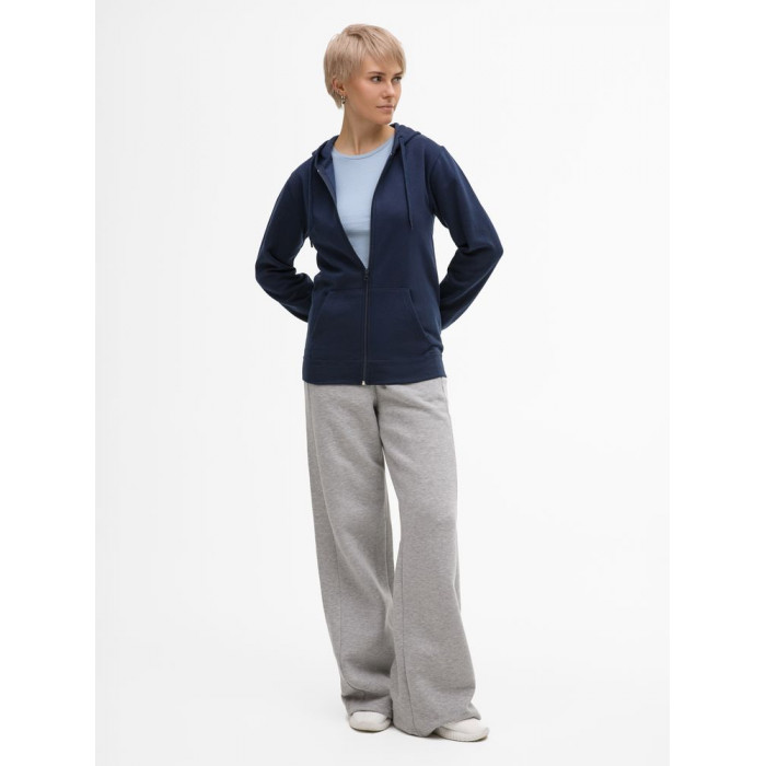 Толстовка унисекс Stone темно-синяя, размер XXL