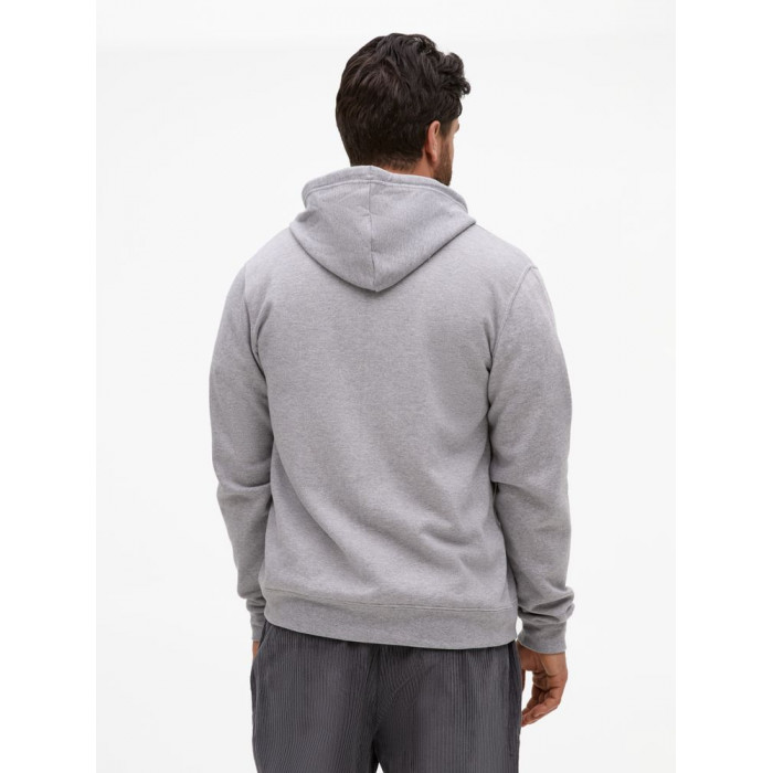 Толстовка унисекс Stone серый меланж, размер 3XL