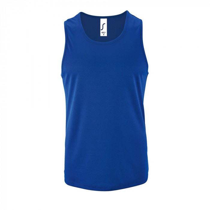 Майка мужская Sporty TT Men ярко-синяя, размер XXL