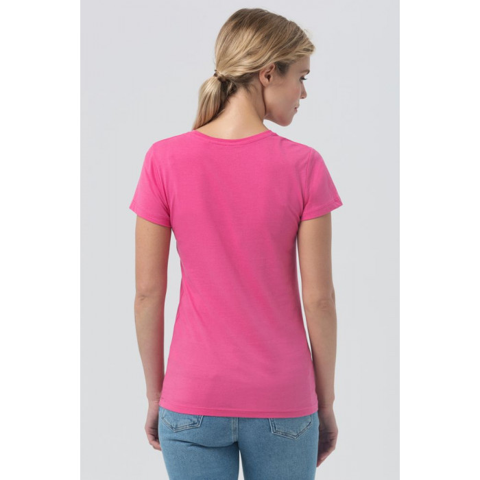 Футболка женская Metropolitan ярко-розовая, размер XXL