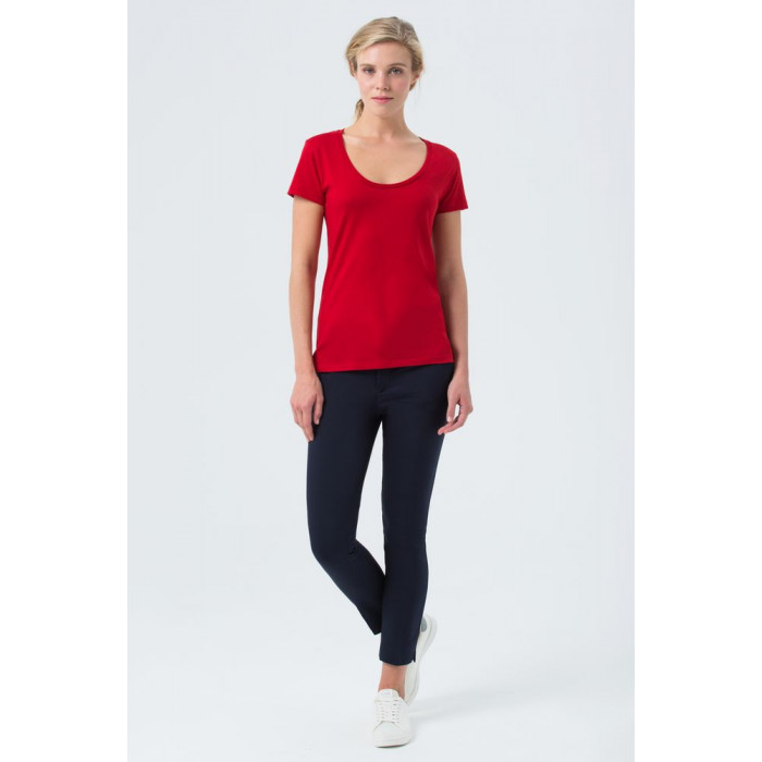 Футболка женская Metropolitan красная, размер S