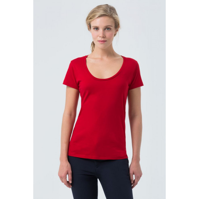 Футболка женская Metropolitan красная, размер S