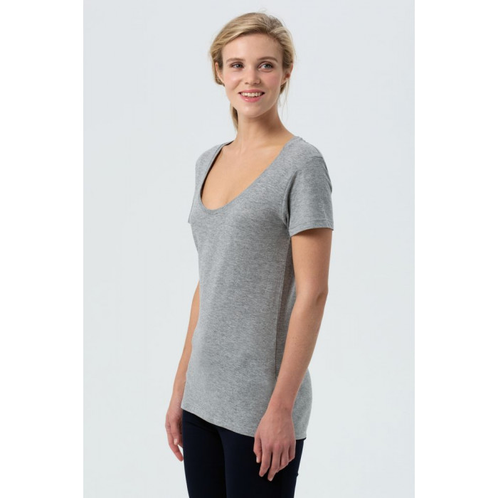 Футболка женская Metropolitan серый меланж, размер XXL