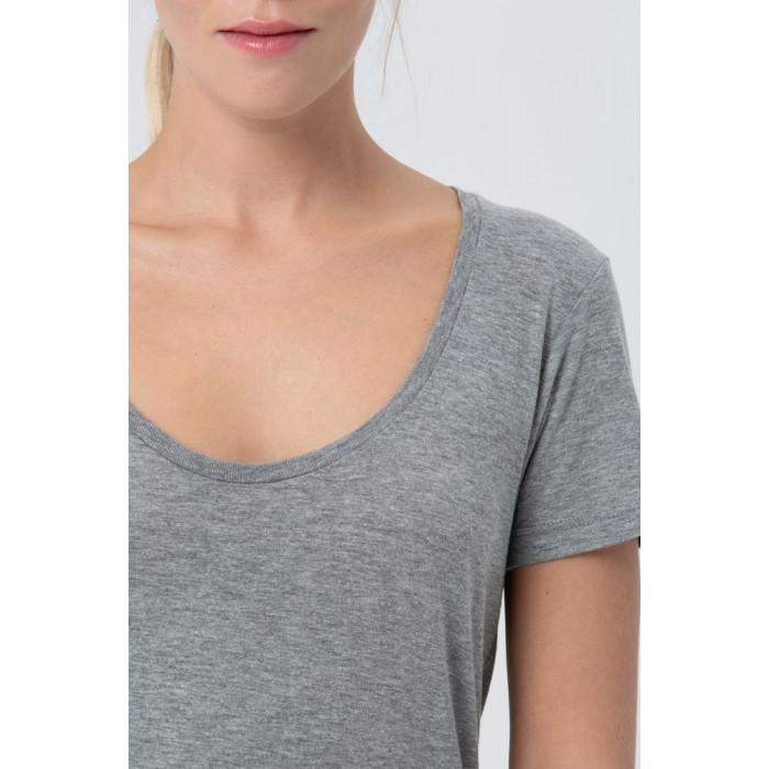 Футболка женская Metropolitan серый меланж, размер XXL