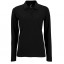 Рубашка поло женская с длинным рукавом Perfect LSL Women, черная