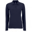 Рубашка поло женская с длинным рукавом Perfect LSL Women, темно-синяя