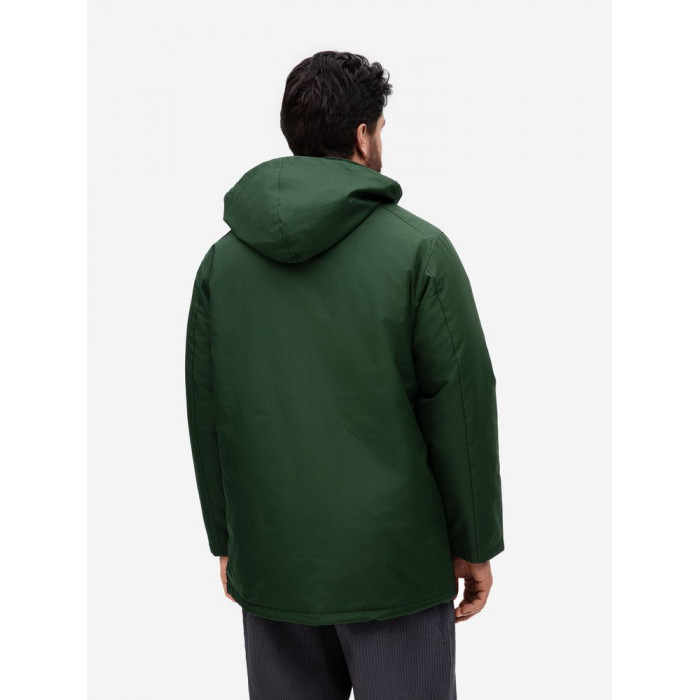 Куртка на стеганой подкладке Robyn, темно-зеленая, размер 4XL