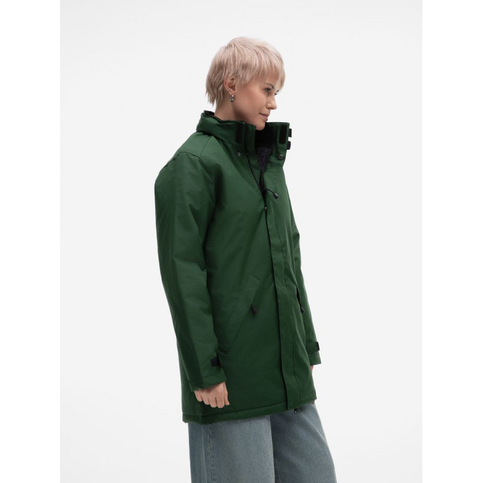 Куртка на стеганой подкладке Robyn, темно-зеленая, размер 4XL