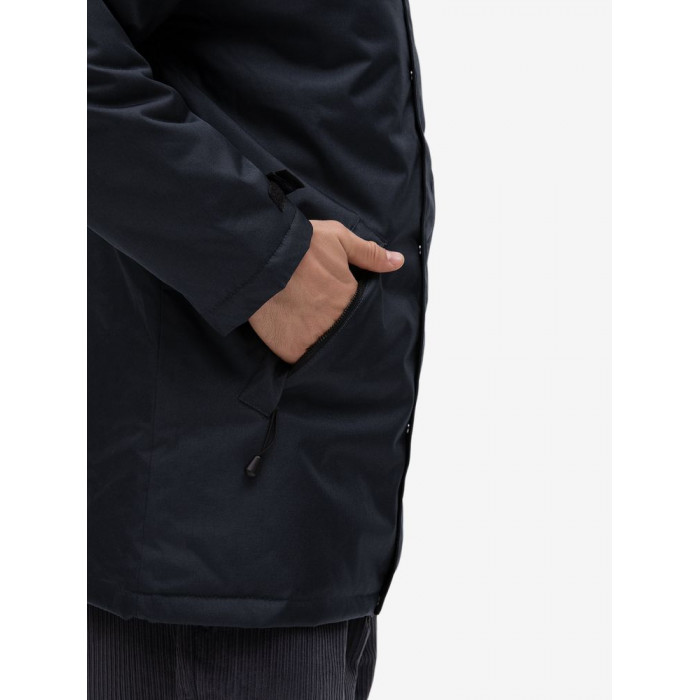 Куртка на стеганой подкладке Robyn темно-синяя, размер 4XL