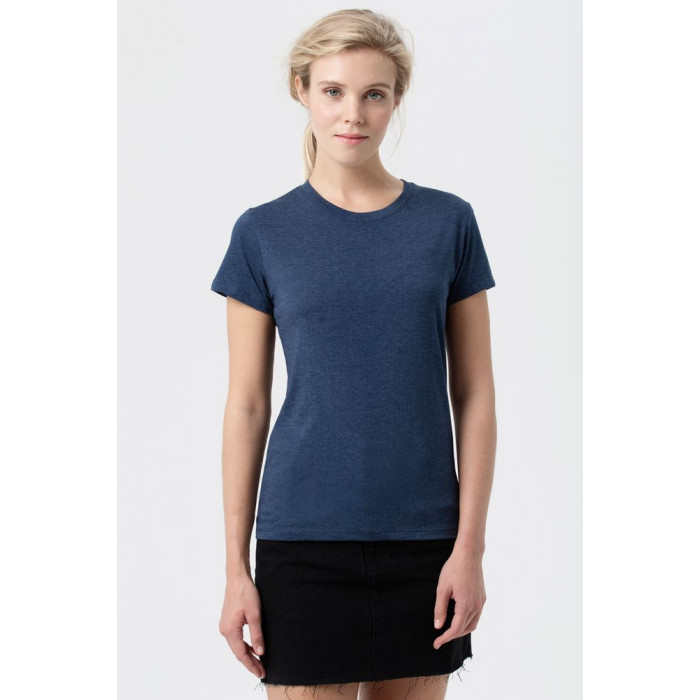 Футболка женская Regent Fit Women синий меланж, размер XXL