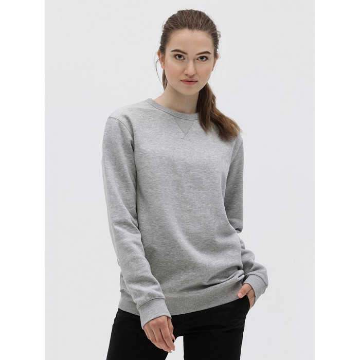 Толстовка унисекс Sully, светло-серый меланж, размер 3XL