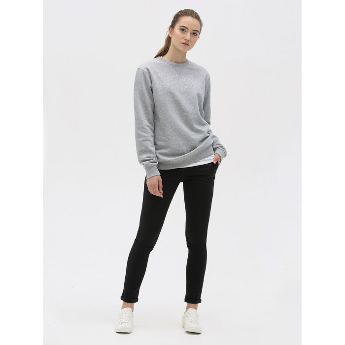 Толстовка унисекс Sully, серый меланж, размер 3XL