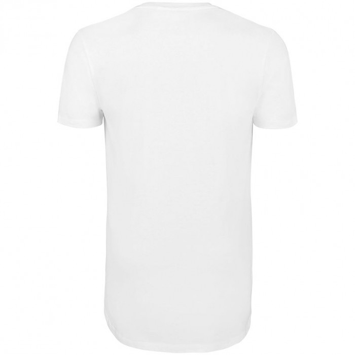 Футболка удлиненная Magnum белая, размер XS