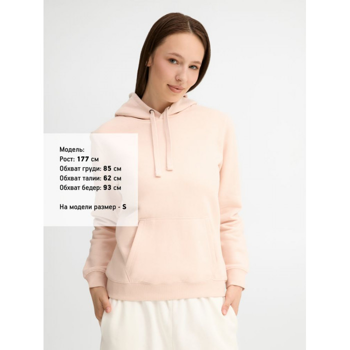 Толстовка женская Spencer Women, розовая, размер XXL