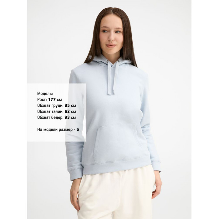 Толстовка женская Spencer Women, голубая, размер XXL