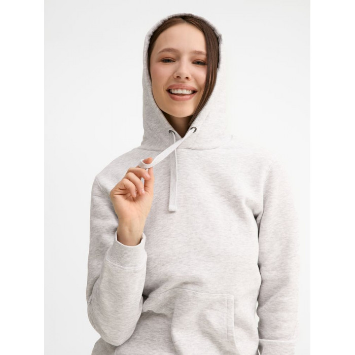 Толстовка женская Spencer Women, светло-серый меланж, размер XXL