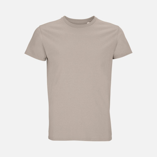 Футболка мужская Pioneer Men, серо-бежевая, размер 3XL