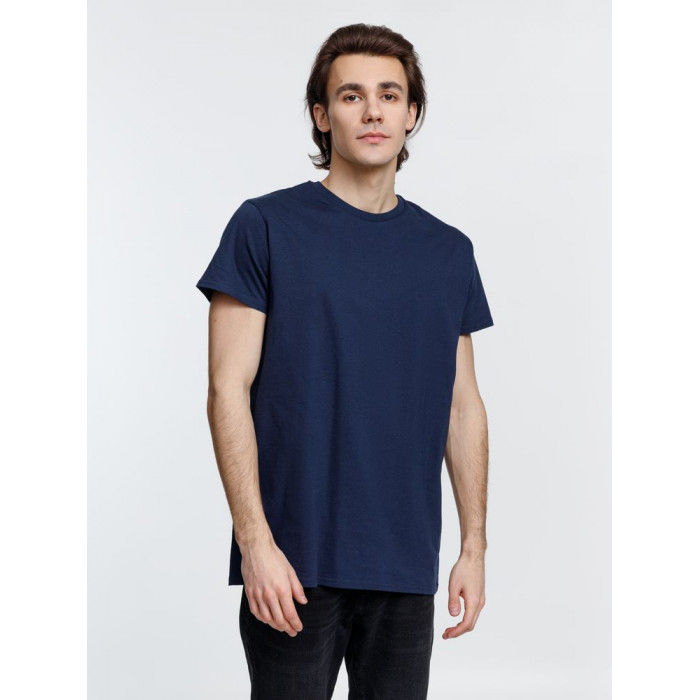 Футболка мужская Pioneer Men, темно-синяя, размер 4XL