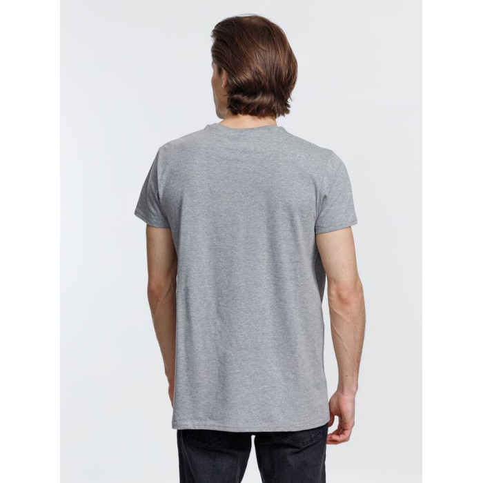 Футболка мужская Pioneer Men, серый меланж, размер 4XL