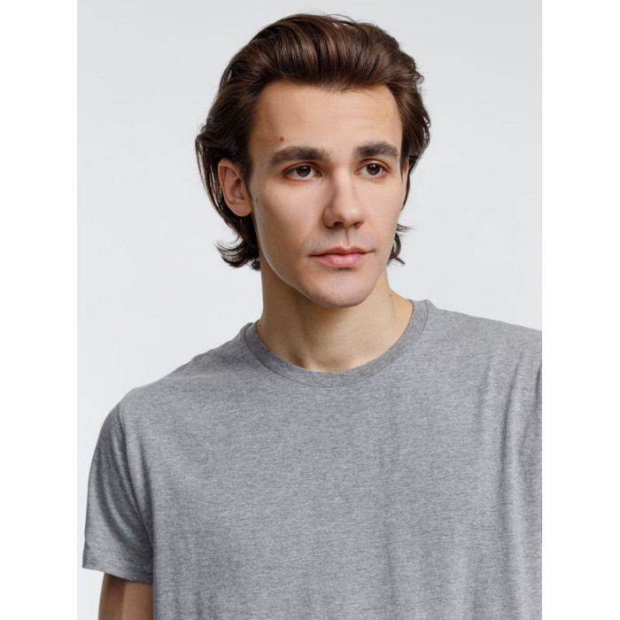 Футболка мужская Pioneer Men, серый меланж, размер 4XL