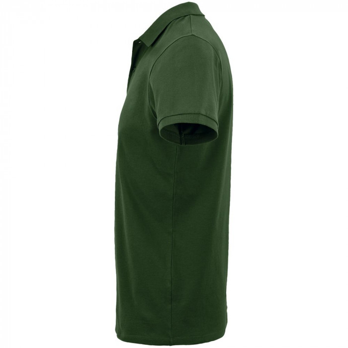 Рубашка поло мужская Planet Men, темно-зеленая, размер 4XL