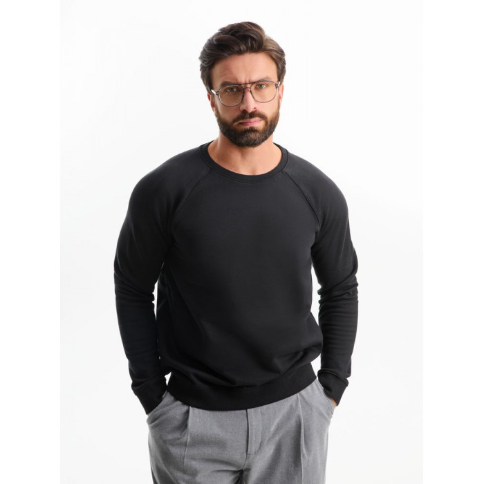 Свитшот унисекс Space, черный