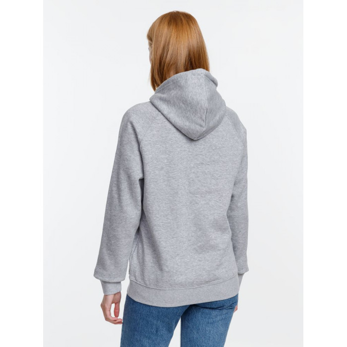 Толстовка унисекс Stellar, серый меланж, размер XXL