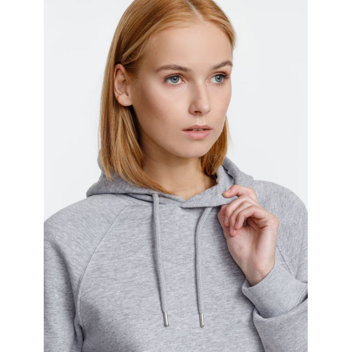 Толстовка унисекс Stellar, серый меланж, размер XXL