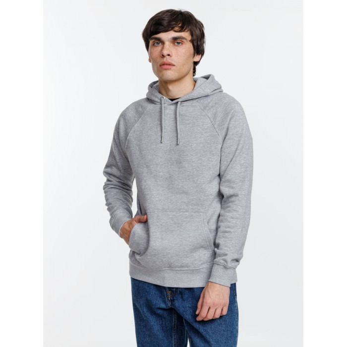 Толстовка унисекс Stellar, серый меланж, размер XXL