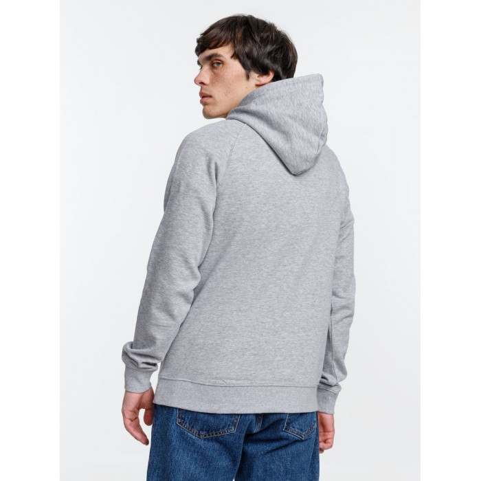 Толстовка унисекс Stellar, серый меланж, размер XXL