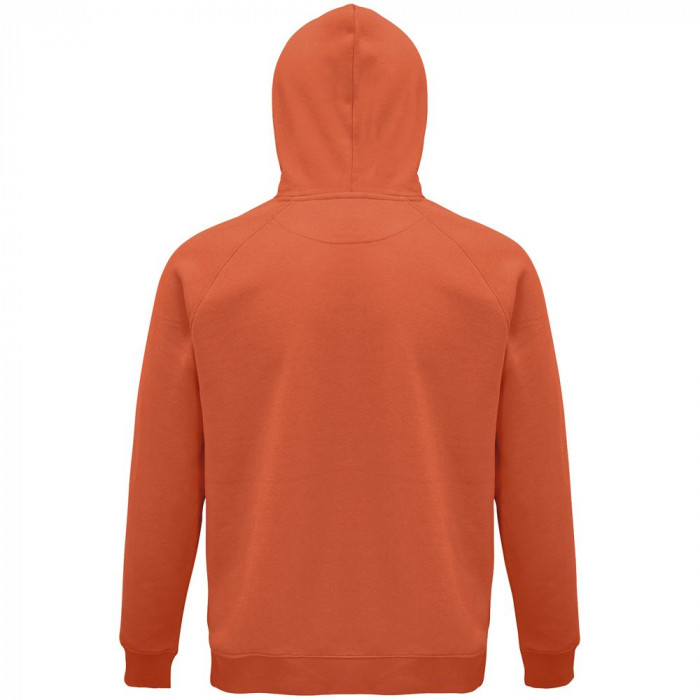 Толстовка унисекс Stellar, оранжевая, размер 3XL