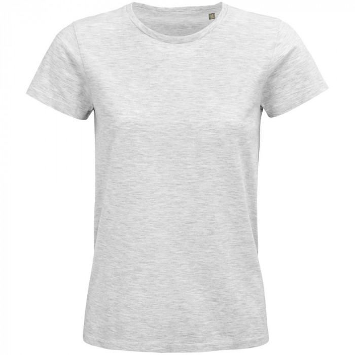 Футболка женская Pioneer Women, светло-серый меланж, размер 3XL