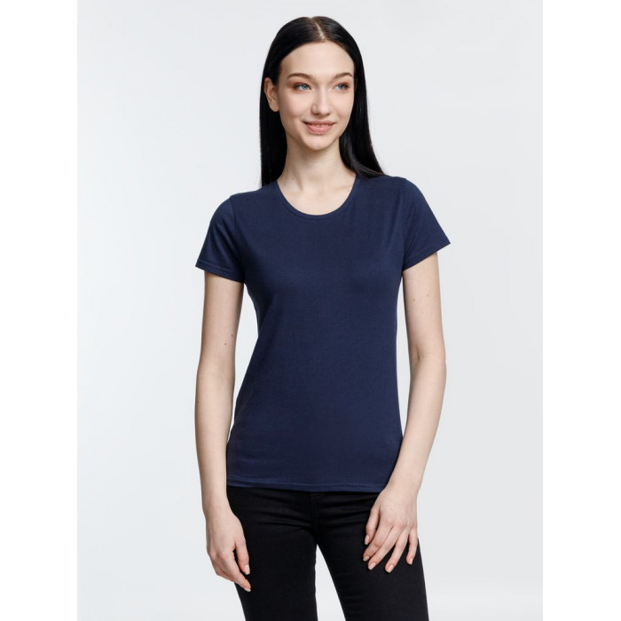 Футболка женская Pioneer Women, темно-синяя, размер 3XL