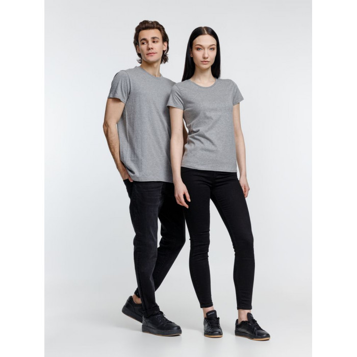 Футболка женская Pioneer Women, серый меланж, размер 3XL