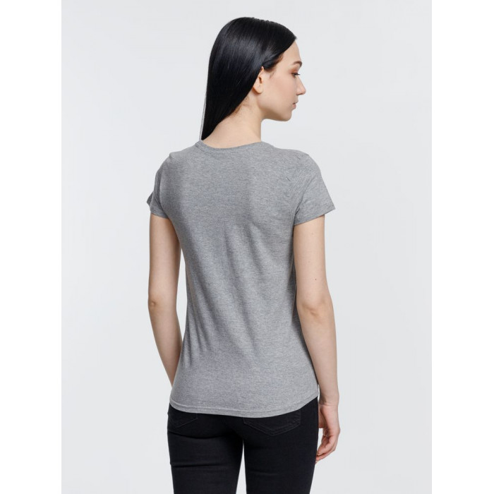 Футболка женская Pioneer Women, серый меланж, размер 3XL